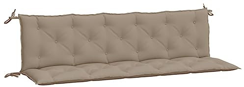 vidaXL Auflage für Hollywoodschaukel Taupe 180 cm Stoff
