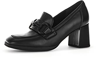 Gabor Femme Chaussures Basses, Dame Mocassin,Chaussons,Pantoufles,Chaussures de collège,Loafer,Chaussures d'affaires,Noir (Schwarz) / 27,38.5 EU / 5.5 UK