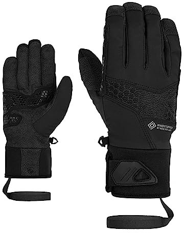 Ziener Unisex GORNER Outdoor-Handschuh/Skitour | atmungsaktiv, funktionell, Black, 8,5