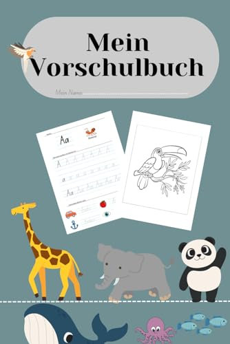 Vorschulbuch: Schreib-Übungen für Vorschulkinder