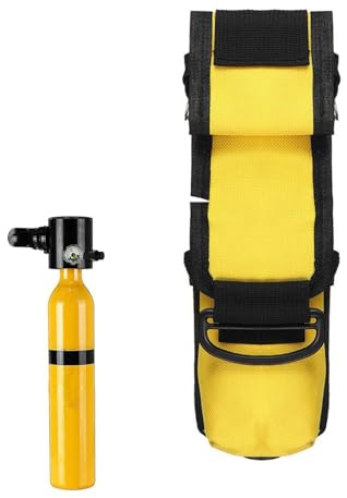 Borsa Da Serbatoio Per Ossigeno – Zaino Per Ossigeno Portatile | Borsa Da Serbatoio Per Bombola Di Ossigeno Da 0,5 L, Portabombola Di Ossigeno Per Immersione, Borsa Per Respirazione Leggera,