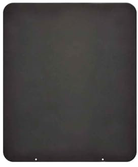 Pedana salvapavimento sotto stufa a legna e pellet in acciaio 70x60 cm