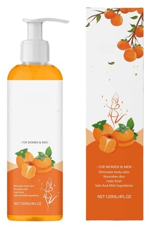 Nettoyant pour le corps pour femme, savon pour le corps, gel douche naturel kaki 120 ml, lotion nettoyante pour la peau, contrôle fort des odeurs, B-ody O-dour Eliminateur pour les aisselles, gel