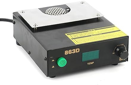 Station de soudage, 863D numérique BGA préchauffage Station de soudure BGA pistolet à Air de reprise for PCB préchauffer et dessouder 530W