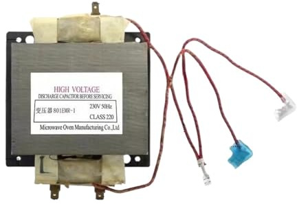 Transformador For Horno Microondas Midea 801EMR-1 (230 V, 50 Hz, 800 W) (Repuestos)