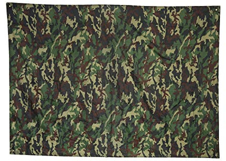Keenso Bâche de Protection, Bâche de Camping Bâche de Tente Multifonctionnelle pour Le Camping, la Randonnée Imperméable