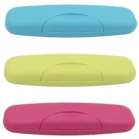 3 Pcs Tampon Sanitary Bags, Tampon Storage Bag Box, Portable, 3 Colors | Plastic First Period Bag, Reusable Tampon Bag Pouch, for Teen Girls Women Ladies