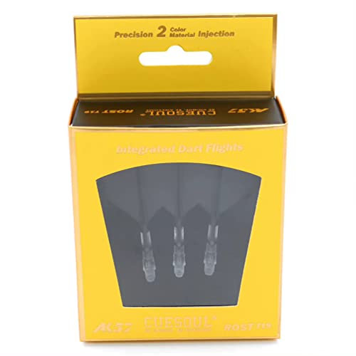 CUESOUL ROST T19 Integrierter Dartschaft und Flights Big Wing Shape, 3er-Set