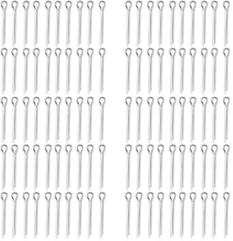100 pieces M3 x 25 mm 304 stainless steel split pin buckle U-shaped pin steel pin