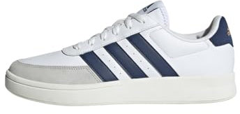 adidas Herren Breaknet 2.0 Shoes Schuhe, Cloud White/Dark Blue/Core White, 44 EU