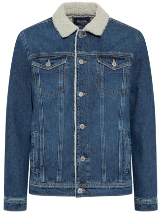 Mavi Aaron jeansjacka för män, indigo vintage comfort, S