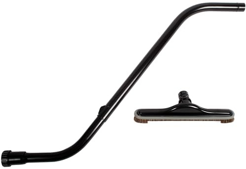 Cen-Tec Systems Commercial Vacuum Attachment Kit with Telescopic S-Wand and 14 Natural Fill Floor Brush