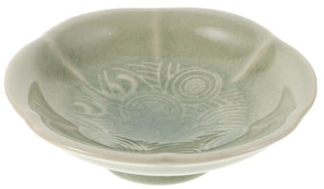 Holibanna Bol Céramique Forme De Fleur Plat à Sauce Pour Apéritifs Assiette De Service Et Bol De Trempage Pour Sushis Design Élégant Et Moderne Pour Dîners Et Célébrations
