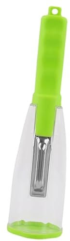 Éplucheur de légumes avec récipient, 2 pièces éplucheurs de pommes de terre éplucheur de fruits avec récipient éplucheur de légumes multifonction avec boîte de rangement