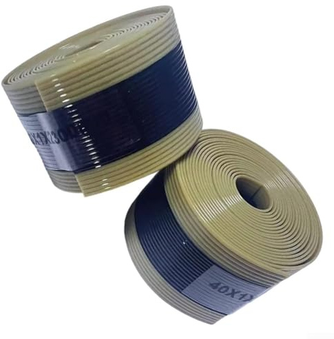 Fodera per pneumatici per bicicletta e protezione piatta per modelli 16, 20, 24, 26, 27, 5, 29, installazione e taglio semplici (38 mm x 1 mm x 2300 mm)