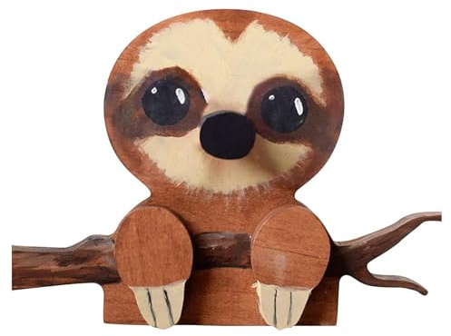 Générique Brillenhalter, Brillenhalter | Sonnenständer in niedlicher Tierform aus Holz – Cartoon-Brillenhalter, dekorativer Ständer für Brillenträger, Bur Zubehör