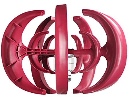 Kit generatore a turbina eolica da 1200 W con regolatore di caricatore, 5 lanterne Minitype, mulino a vento, energia trasparente, per casa, autostrade, barche