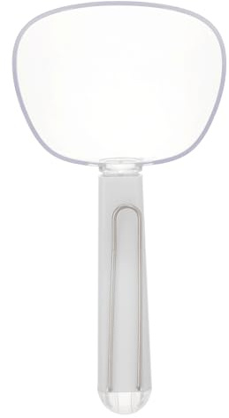 HOODANCOS Cuchara Medidora para Comida de Perro y Gato, Pala Larga Transparente Escala, Plástico Reutilizable, Diseño Ergonómico para Medición Precisa y Alimentación Controlada de Mascotas