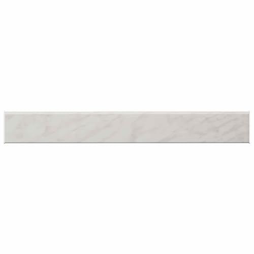 davanzale in PVC, 60 x 15 x 4,5 cm, struttura marmorizzata | Utilizzabile per interni ed esterni, facile da pulire, montaggio semplice con colla, superficie robusta