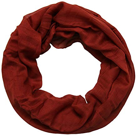 beybey® Modischer Schlauchschal Damen - Praktischer Loop Schal für vielseitige Styles - Loop Schal Damen (kupfer)