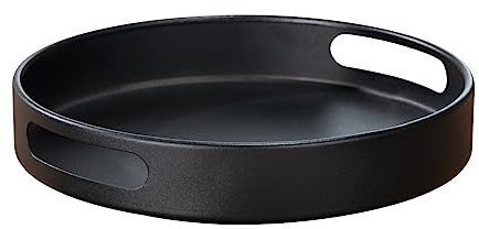 Wenko 55098100 Bandeja Giratoria 360° Y Bordeada Susie, Negro