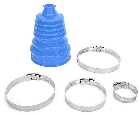 Akozon Faltenbalgsatz, Universal Stretch Achsmanschette Antriebswelle Split Constant Velocity Gelenkmanschetten Faltenbalg Antriebswellenmanschette Universalachsmanschette (Blau)