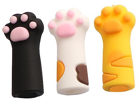 Warmhm 3stücke Katzen Nagelschere Mit Schutz Schutzhülle Für Nagel Häutchen Schere Pinzettenkappe Aus Strapazierfähigem Material