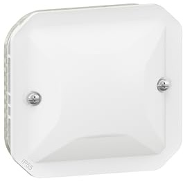 LEGRAND, Plexo 069517L - Sensor crepuscular, circuito de iluminación ON- y OFF, según las condiciones de iluminación, valor umbral de brillo: 5-1275 lux, IP 55 - IK 08, color: gris