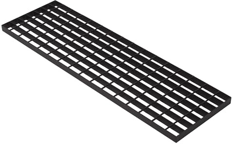 frick Gitterrost, Laufrost, Trittrost verzinkt (25cm breit) viele Längen und Farben (Anthrazit, 100 cm)