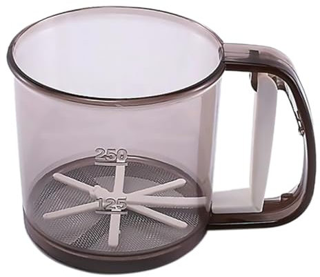 Alipis Household Flour Sifter Handheld Sieve for Baking Made of Plastic and Stainless Steel for Home Kitchen Use