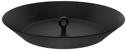 OFFSCH Bacino di Raccolta Acqua Piovana Rotondo in Alluminio per Catene della Pioggia Raccoglitore D’Acqua per Esterni Resistente alle Intemperie Vaschetta Sospesa per Giardino Patio