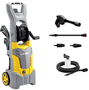 Idropulitrice Fast Extra 140 ad acqua fredda; Pressione: 140 bar max; Portata: 420 l/h; m³/min: 1,85; Potenza assorbita: 1900 W - 230V ~ 50 Hz; Peso: 8 Kg