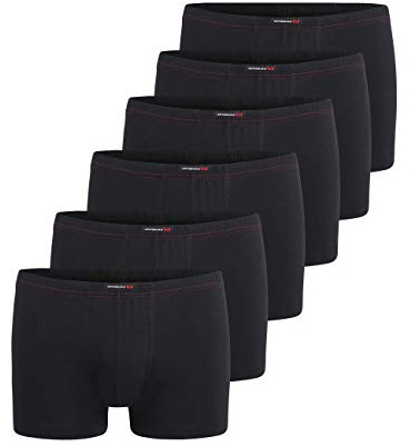 Götzburg Boxershorts Herren 6er Pack Unterhosen, Männer Unterwäsche aus hochwertiger Baumwolle 9