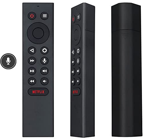 AULCMEET P3700 Telecomando Vocale Sostituzione per Nvidia Shield TV 2015 2017 2019 Model -No Backlight function