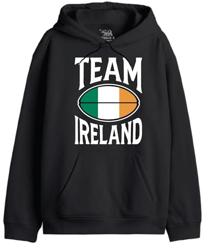 Republic Of California Herren Uxrepczsw038 Kapuzenpullover, Schwarz, XS