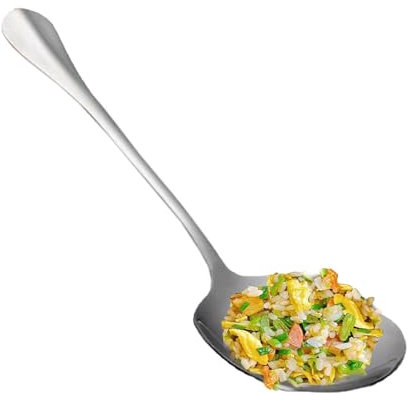 Cucharas de servir de acero inoxidable, juego de cucharas de utensilios