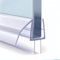 Wheophy Guarnizione Doccia 100 cm, Guarnizione per Porta in Vetro con Spessore di 4 mm, 5 mm o 6 mm, Profilo in Gomma Extra Spesso, Impermeabile e Facile da Installare