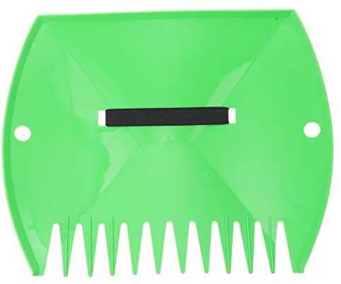 SUPVOX Rastrillo Plástico Portátil para Jardín Rastrillo de Mano Múltiples Dientes para Limpieza de Jardín y Recolección de Caídas