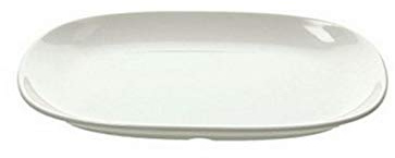 Tognana Show Plate, Vassoio ovale cm 32x22, melamina, Bianco