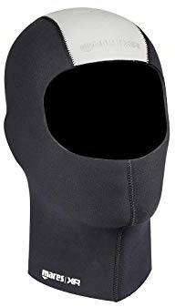 Mares Dry Suits Smooth Hood 4 mm - XR Line, Cappuccio Per Muta Stagna, Adulto, Unisex, Nero e Grigio, XS/S