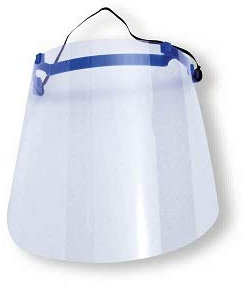 VISIÈRE DE Protection Transparente Adulte Anti POSTILLONS Anti GOUTTELETTES + 4 PVC Transparents SUPPLEMENTAIRES