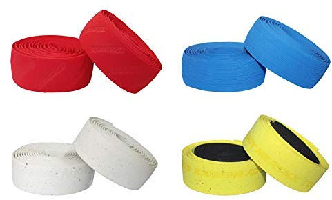 VDP Rennrad Lenkerband Fahrradlenker Bar Tape Fahrradlenkerband 2 Rollen, Farbe:Weiss