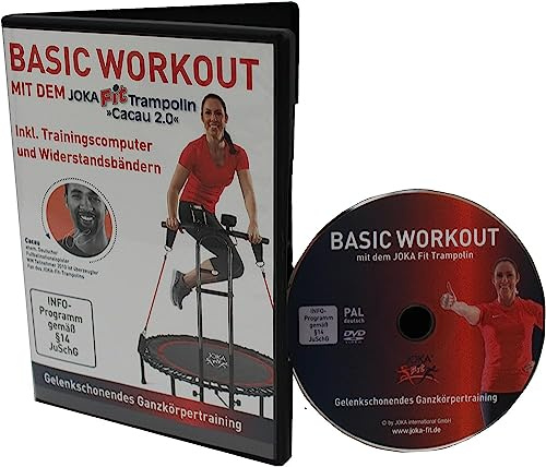 Luna24 simply great ideas... Trainings-DVD, deutsch für Fitnesstrampoline von JOKA FIT, Basic Workout, 16765