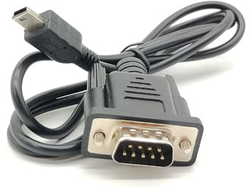 Mini USB a RS232 Adaptador serie RS232 DB9 Cable convertidor macho 1M