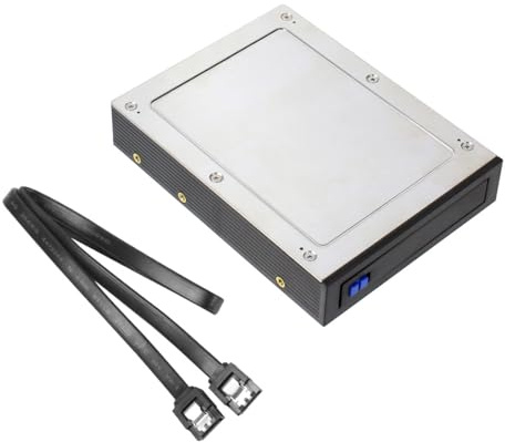 JMT 2,5 Zoll SATA III 6 Gbit/s Gehäuse ohne Gehäuse für 7-12,5 mm 2,5 Zoll HDD SSD Chassis Diskettenlaufwerk Festplatte Extraktionsbox MRA180