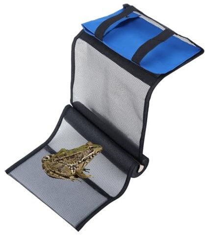 BOSREROY Swimming Animal Rescue Mesh Ladder, 41.3 x 9.8 Floating Pool Escape Net Ramp, Critter Saver Tool for Pools & Ponds