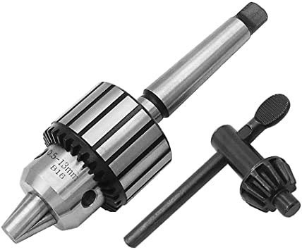 JT6 Jacobs Taper 6 Drill Chuck 1/2 Capacity with MT2 Morse Taper 2 Arbor & K 32 Key