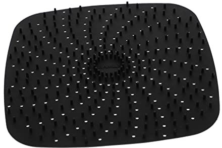 Garneck Reusable Silicone Air Fryer Pad Baking Mat Non-Stick Steamer Liner Practical Kitchen Accessory for Air Fryer Liner and Steamer Pad Use