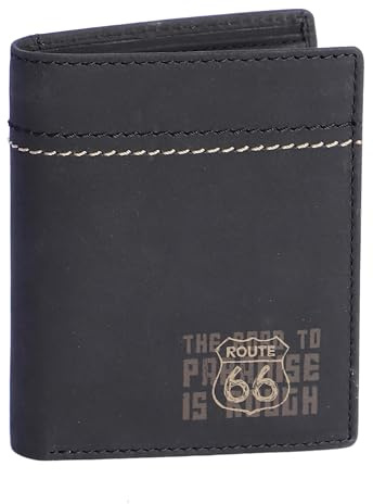 Route 66 - Carteras para Hombre - Cartera Hombre con Monedero- Cartera Tarjetero Hombre - Cartera Piel Hombre con RFID Hombres - Cartera Hombre Piel, Miguel