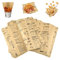100 Blätter Backpapier Zeitungsoptik, Backpapier Zuschnitte 25 X 25 cm，Butterbrotpapier, Burger Papier, Käsepapier, Ölbeständiges Sicheres Deli Wrap Papier für Sandwiches, Pommes, Kuchen, Brot